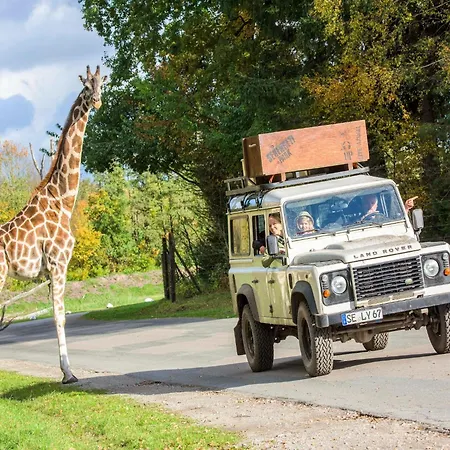 Luxuszelt Im Serengeti Park Lüks kamp alanı *