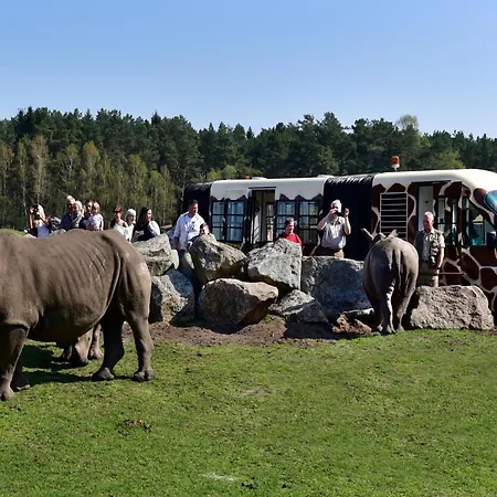 Luxuszelt Im Serengeti Park Lüks kamp alanı Hodenhagen
